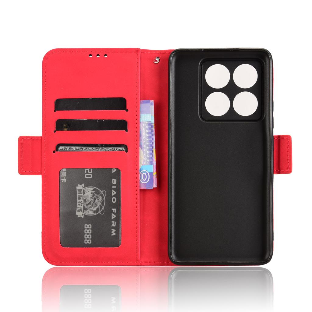 For Xiaomi 14T Leather Case Phone Wallet Cover with Multiple Card Slots