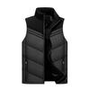 Vest for Men Clothing Fashion Casual Stand Collar Contrast Colors Men Vest 2025 Autumn Outerwear Autumn Winter Coats Men