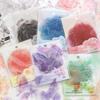 Forest Series Watercolor Flower Mist Sticker Pack: 6 Styles for DIY Journals & Collages