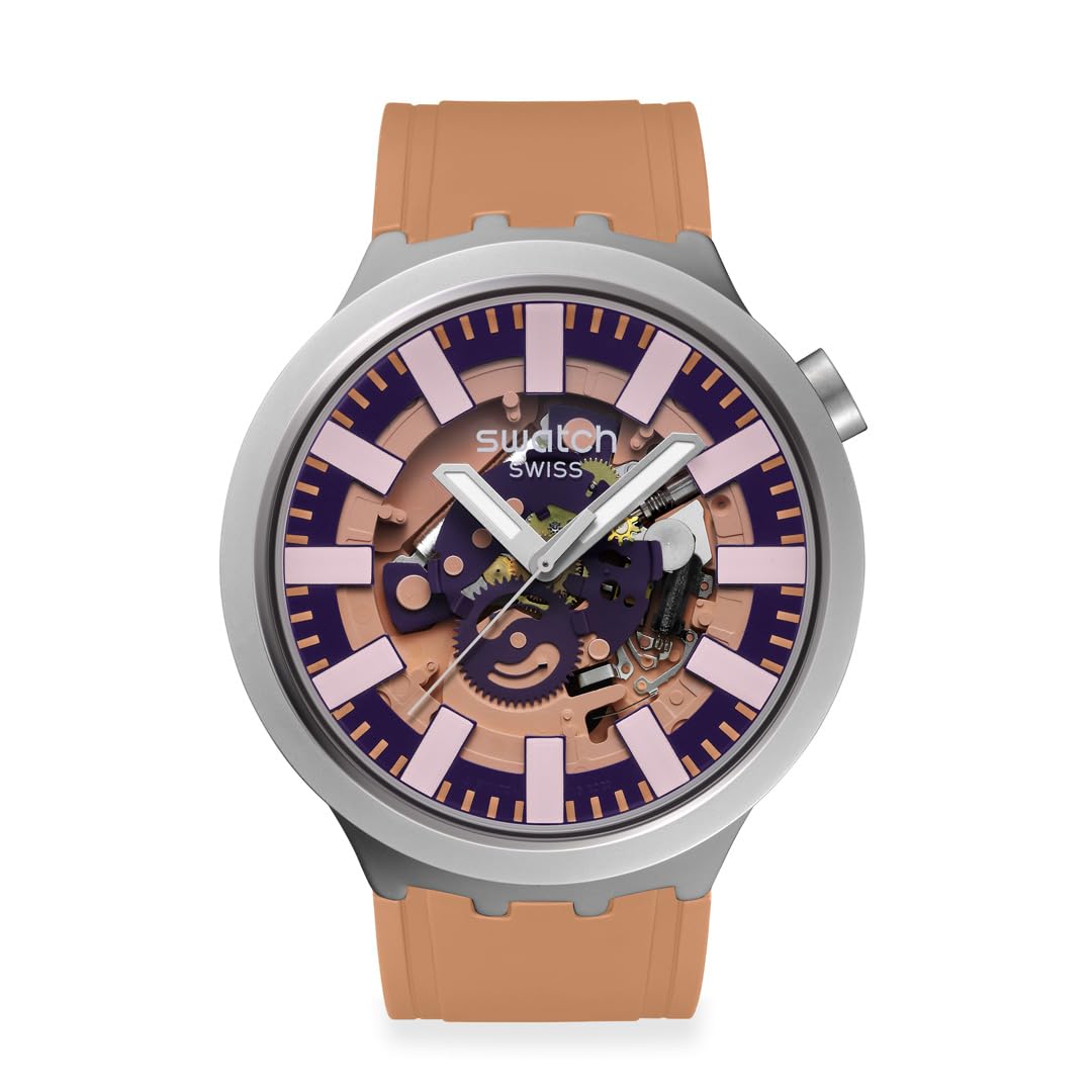

Наручные часы Swatch TERRACOTTA TIDE SB07S119 Бежевые фиолетовый