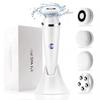 4 In 1 Electric Facial Cleansing Brush Waterproof IPX7 Face Massager Cleansing Device for Deep Cleaning Removal Blackhead Pore
