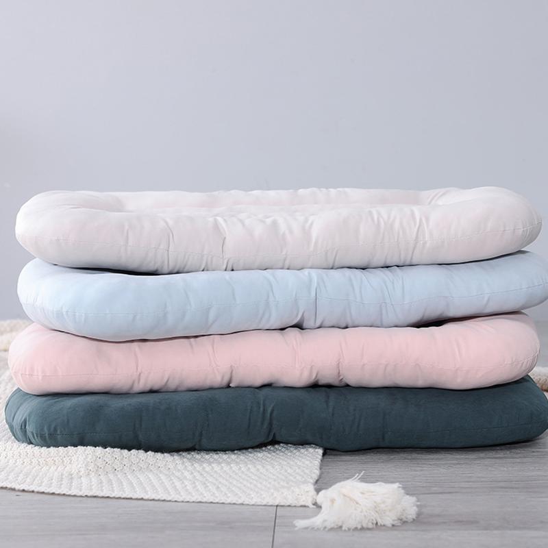 Baby Bassinet Bed Portable Womb Shaped Mattress Removable Washable Cover Infant Sleep Nest Hypoallergenic Microfiber Padding Compact Travel Cot