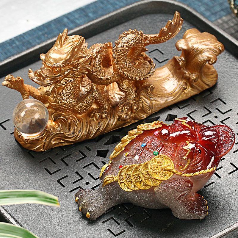 Color-Changing Resin Tea Pet