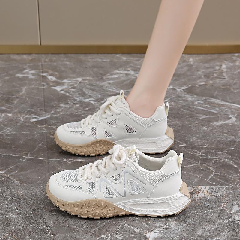 Internet Celebrity Dad Women's Shoes Women's Korean Version Ins Tide 2025 New Little White Shoes Student Casual Sports Shoes Women JCF2603