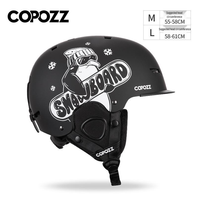 

COPOZZ Ski Helmet: Safety Gear for Men, Women, and Children—Ideal for Snow Sports and Outdoor Activities