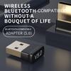Wireless Transmitter Quick Response Multi-purpose Adapter Dongle Plug Play USB Mini Bluetooth-compatible5.0 for Mouse