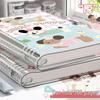 Small Animal Transparent PVC Loose-Leaf Notebook with Student-Friendly Soft B5 Cover and Iron Clip