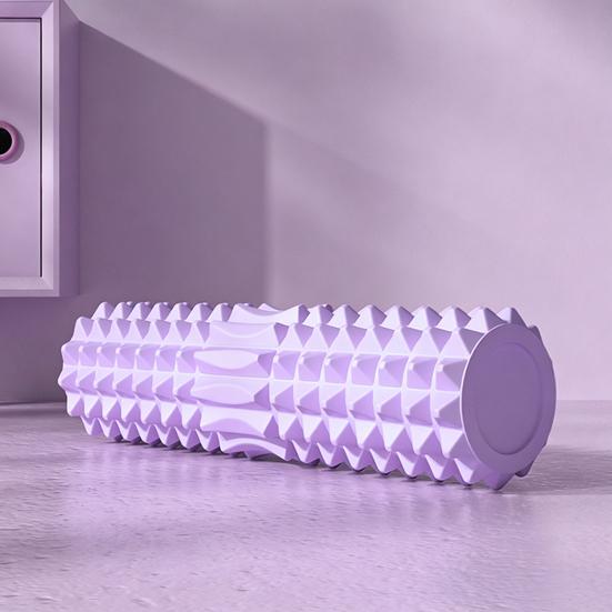 Foam Roller 4-Ball Massage Stick, Deep Tissue Muscle Sore Pain Relief Massager, Roller Massager for Leg Arm Belly Back Body