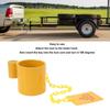 Anti Theft Gooseneck Coupler Lock Heavy Duty Coupling Lock King Pins Locks  Container Trailer