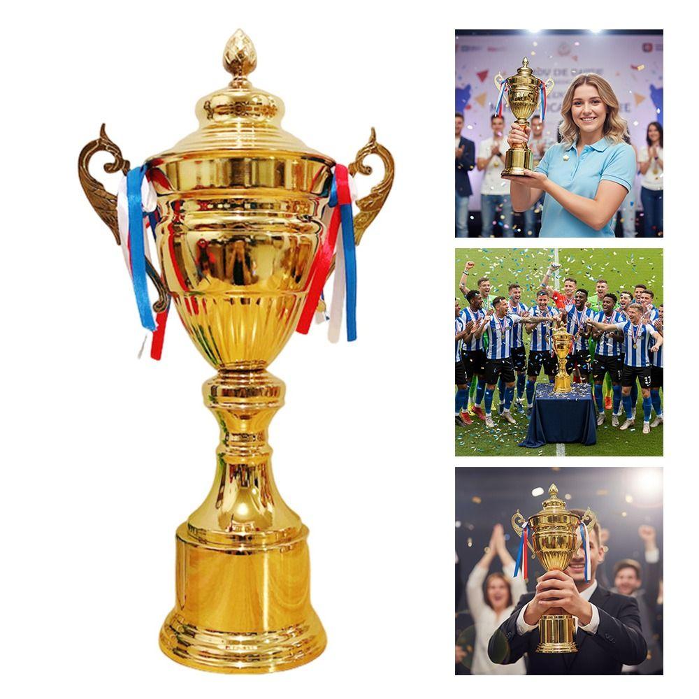 37/42/47/52cm Metal Trophy Large Size Competition Trophy New Gold Trophy  Competition Soccer