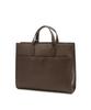 Hazzys Men Acc Brown Logo Color Block Briefcase Hjba6F851W3