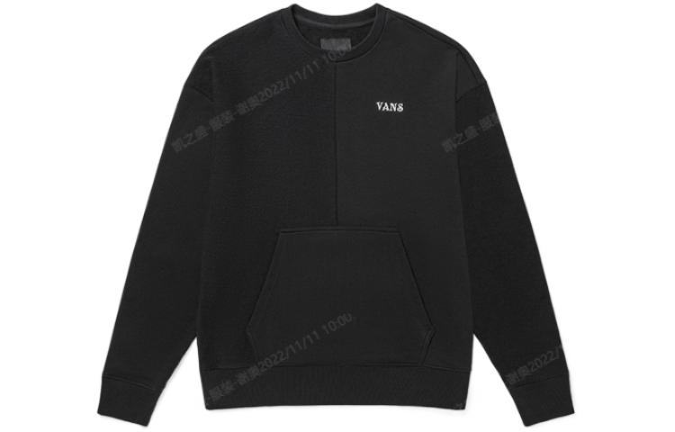 Vans Sweatshirts Unisex Black Crew Neck Moderate Regular VN0A5H9QBLK S