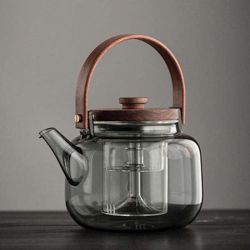 Shangqi Glass Teapot with Handle