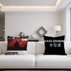 Band B-Bad Omens cushion cover For Sofa Car Office Cafe Soft And Comfortable Double-Sided Printing Pillow Cover