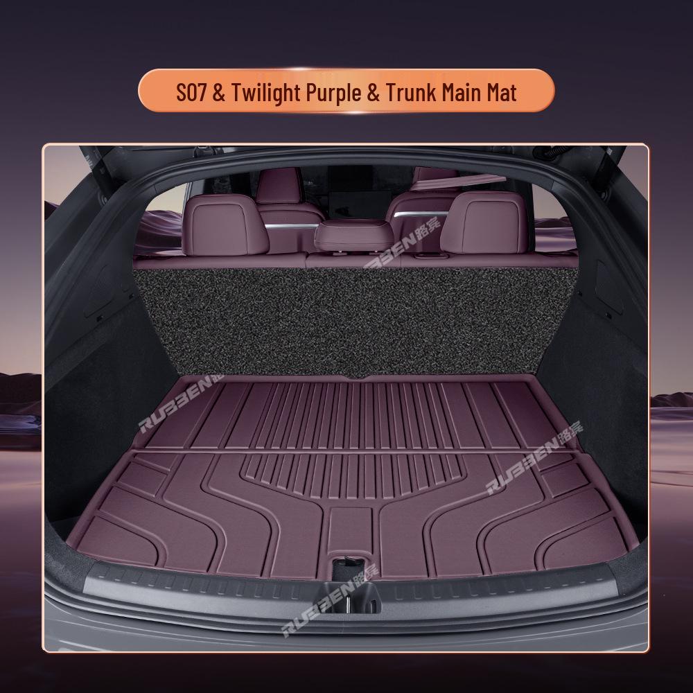 Deep Blue S07 TPE Full Coverage Waterproof Floor Mats for S7 - Interior Modification Carpet