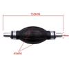 2pcs Bulb-type Rubber Fuel Transfer Vacuum Fuel Line One-way Fuel Valve Fuel Pump Line Hose Hand