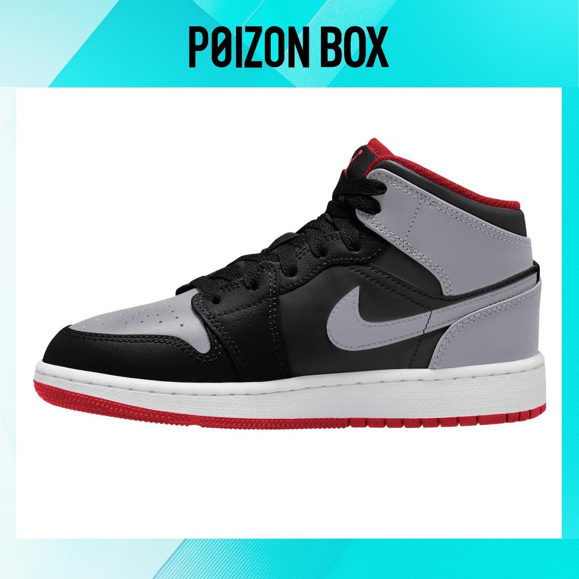 

кроссовки Jordan 1 Mid Alternate Bred (2022) (GS) DQ8423-006