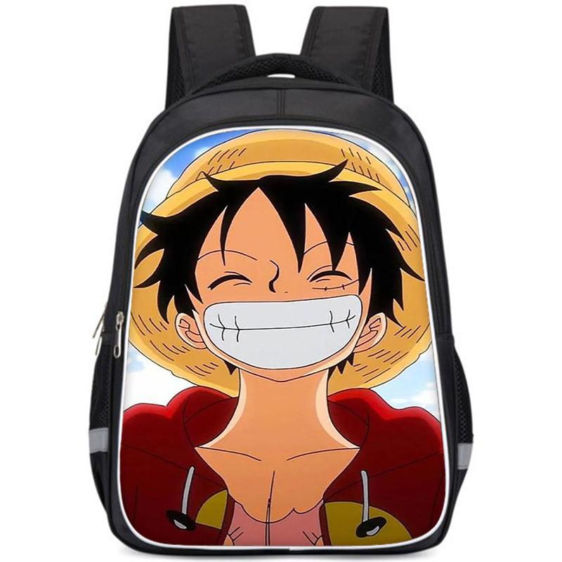 Large Capacity Lightweight Oxford Cloth Backpack For Kids Unisex School Bag