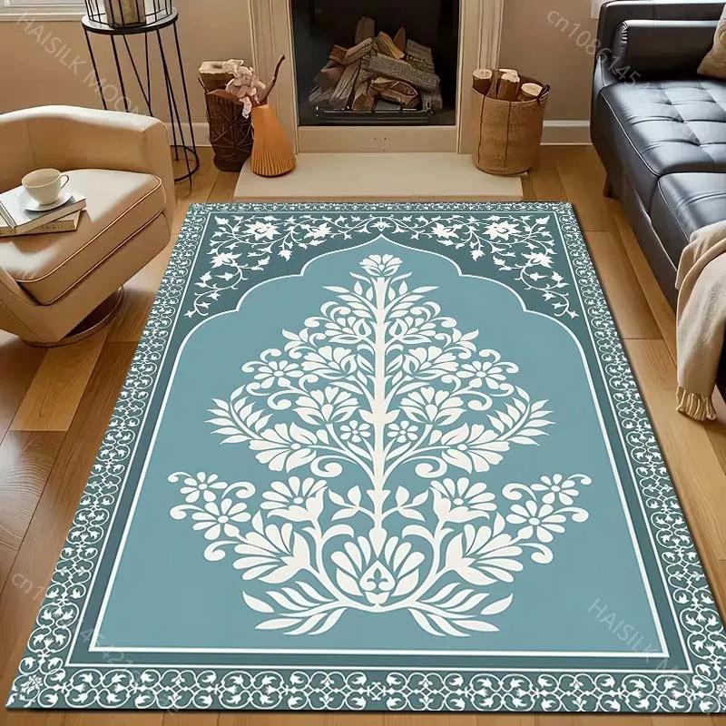 3D Colorful Islamic Style Pattern Carpet for Living Room Bedroom Sofa Doormat Decor Table Area Rug Non slip Floor Mat for Gifts