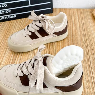 6593 Latex Insoles/popular Melad Thick Baseplate Shoes Women's Shoes 2024 Autumn and Winter New Bread Shoes German Training Shoes