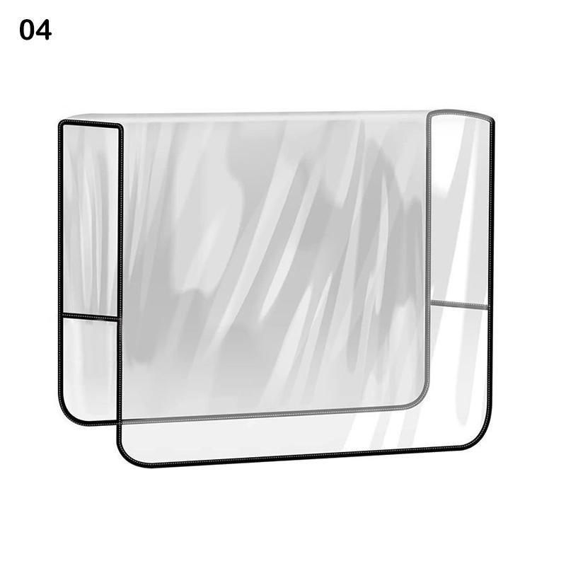 1Pcs Salon Chair Cover Pvc Clear Hairdressing Chair Covers Protectors Universal Waterproof Barber Chair Back Covers Round/Square