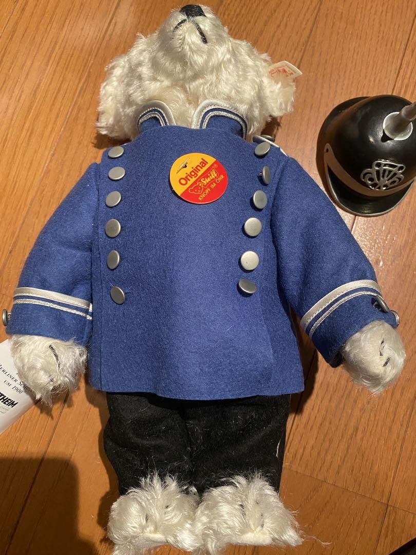 

[USED] Steiff Teddy Bear Berliner Schutzmann