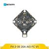 F4 2-3S 20A AIO FC BETAFPV V1, Integrated HD VTX with O3 6-Pin PMU for HD Whoop Drones, Dual BEC USB Port