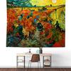 Van Gogh Art Tapestry Hippie Abstract  Tapestry Vintage Aesthetics Tapestry Wall Hanging Tapestries Dorm Art Living Room Bedroom