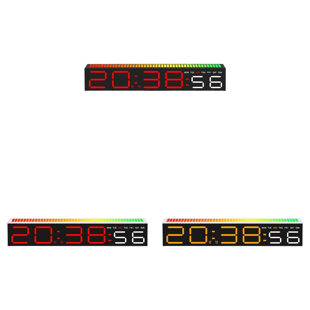 Led Digital Desk Clock With Alarm And Calendar For Home And Office Use