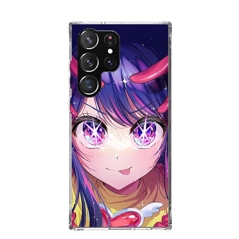 Oshi No Ko Handyhülle Für Samsung Galaxy S26 S25 Edge S24 S23 FE S22 Ultra S21 Plus S20 + Fundas Cover Coque Galaxy S25 S24 S23