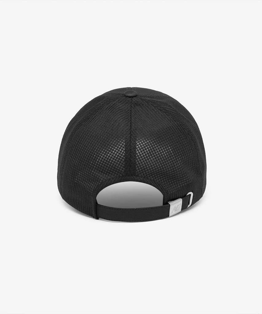 Nyuballanseu Nbgdgf2202 / Frozen Mesh Structure Ball Cap (Black)