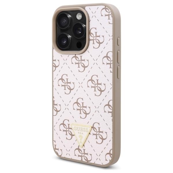 Guess Guhcp16Lpg4Gph Iphone 16 Pro6.3 Biały/White Hardcase New 4G Triangle