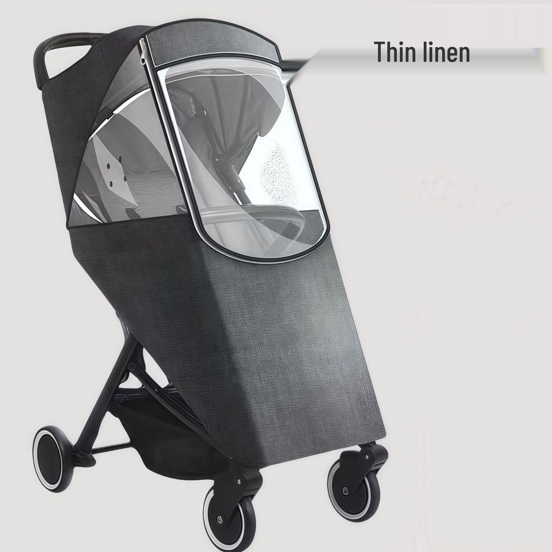 

Universal Winter Stroller Windshield: Thick Warm Rain Cover for Baby Strollers