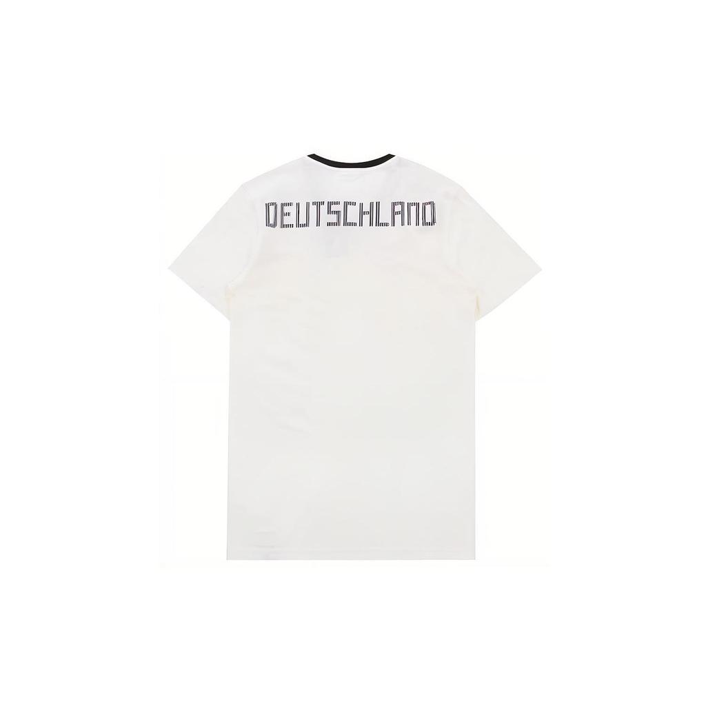 Adidas V-Neck Vintage Breathable Short Sleeve T-Shirt Men Tops CF1734