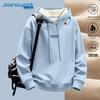 Jeanswest Unisex Fleece-Lined Hooded Pullover Sweatshirt