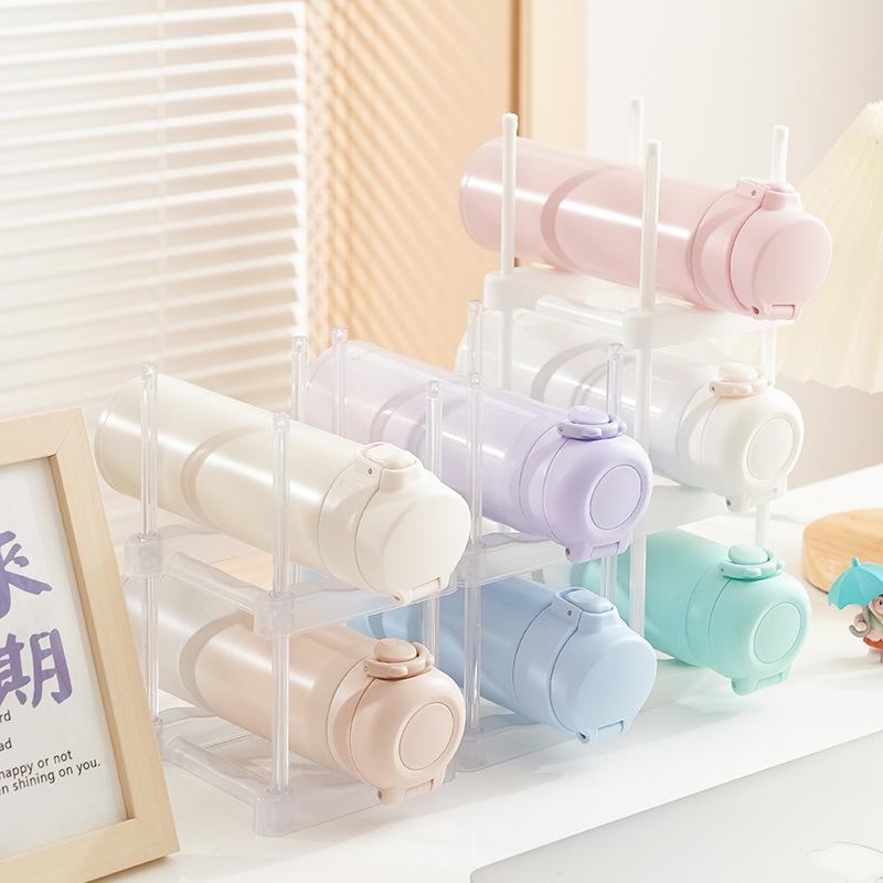 Thermosbecher-Aufbewahrungsregal, mehrschichtiges Schlafsaal-Aufbewahrungsregal, kann übereinandergelegt werden, Wasserbecher-Aufbewahrungsregal, Haushaltsschrank, Rotweinregal-Aufbewahrungsregal