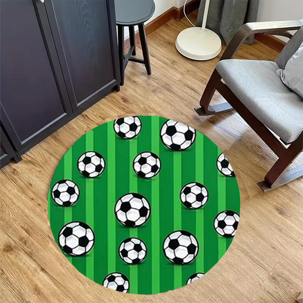 1 stuks Voetbal vloerkleed huis tapijt antislip ontwerp voor kantoor decoratie cadeau woonkamer slaapkamer