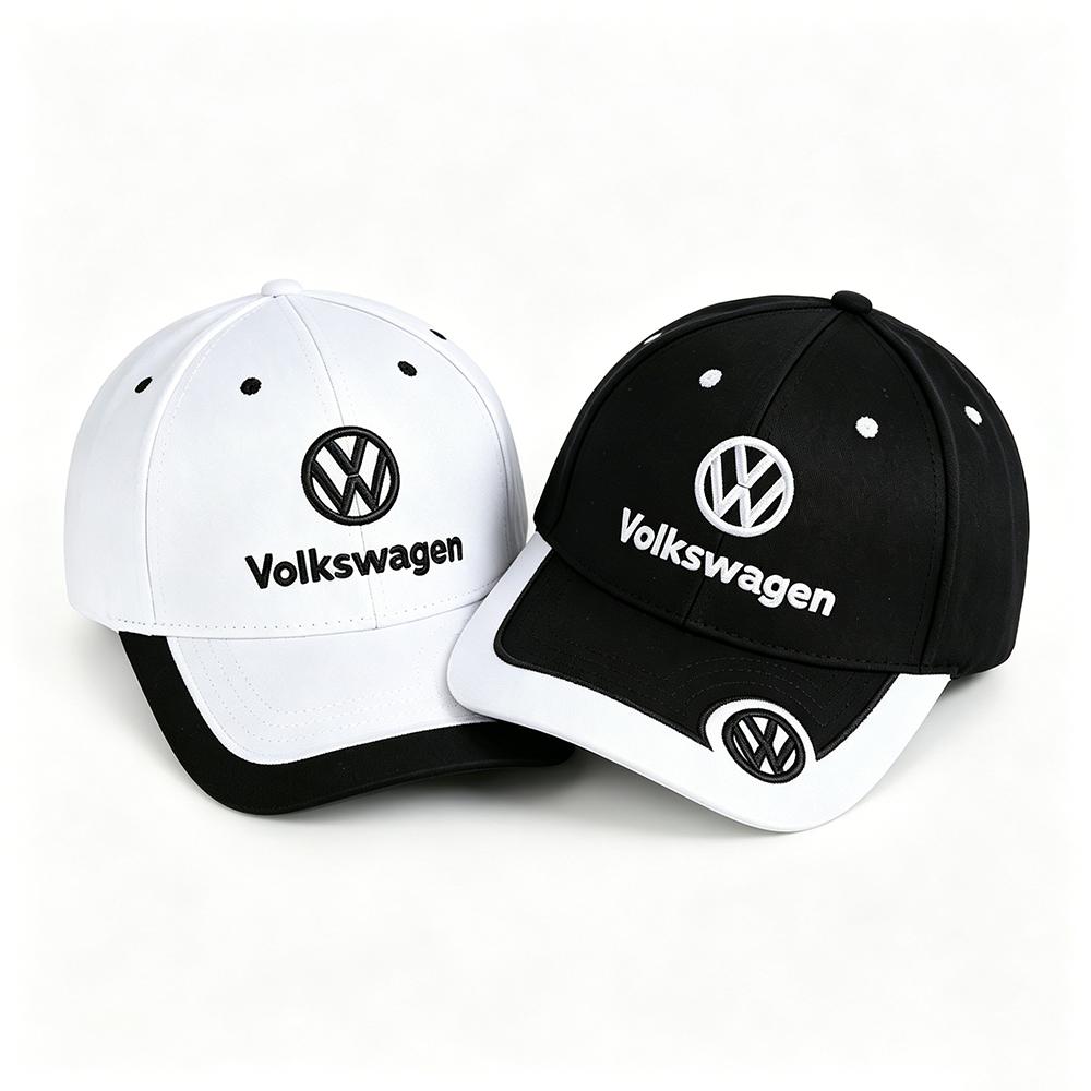1PCS Baseball Cap Outdoor Summer Men Women Sports Hat Auto Valve Cap for Volkswagen VW R Line R32 Touareg Passat Polo 4 Motion zg4