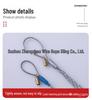 Miniature Precision Steel Wire Rope Traction Net Sleeve - Hot-Dip Galvanized Pull Wire Cable Tool