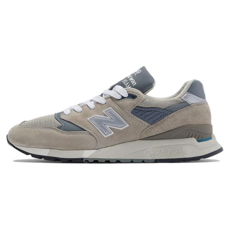 New Balance 998 Core MiUSA Grey Silver Sneakers U998GR