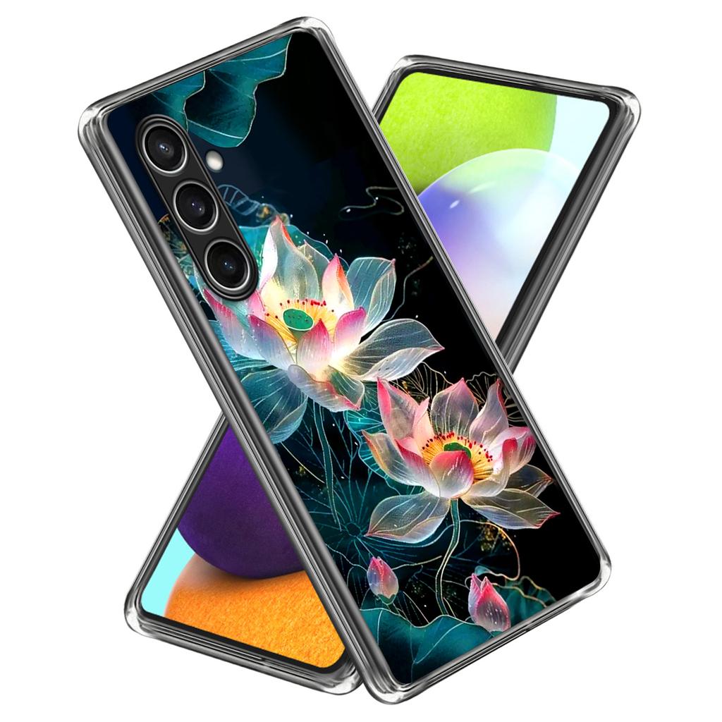 For Samsung Galaxy S24 FE Case Shock-Absorbent TPU Pattern Printed Phone Cover