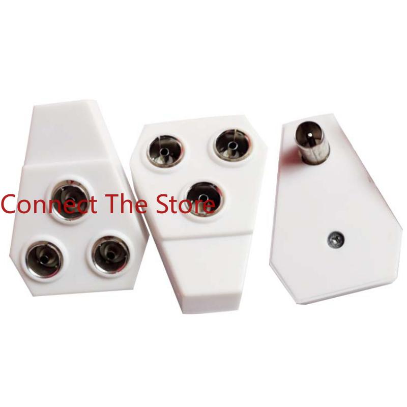 4PCS TV9.5 Adapter  Public To Three-bus Cable   1/3 Converter