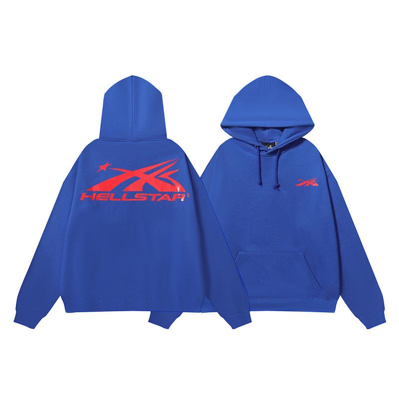 Unisex Retro Distressed Print Hoodie - Herbst/Winter Mode