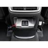 Matte Silver Rear USB Socket Switch Cover Trim Fit For Honda CRV CR-V 2017-2022