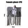 Halloween Hanging Ghost Skeletons Outdoor Decor Glow in the Dark Haunted House Props Scary Party Yard Decoration Supplies