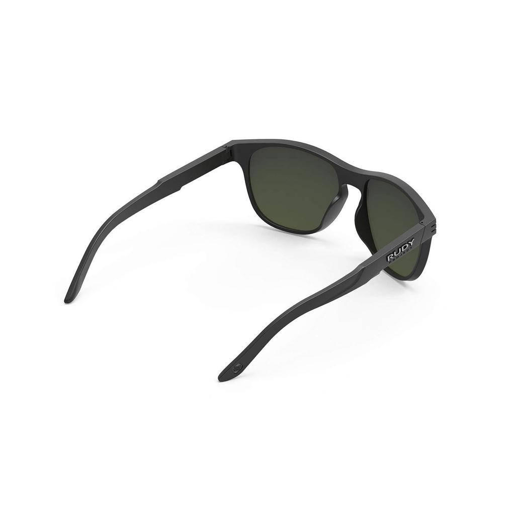 RUDYPROJECT Sound Shield Laser Lens 127mm Sunglasses, Black/Multi Violet, Width