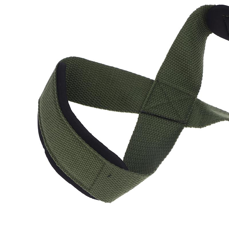 2 Adet Pedli Sekiz Şekilli Kayışlar Deadlift Ağırlık Kaldırma Bilek Kayışları Kaymaz Spor Fitness Power Lifter Egzersiz Barfiks Kayışları