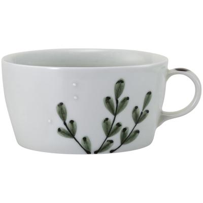Nishikai Toki Hasami Ware Soup Diameter X Height 6 Capacity 425 Microwave and Dishwasher Made In 25608 "olive" Cup, Lobster, 11.5 Cm, Ml, Safe, Japan,