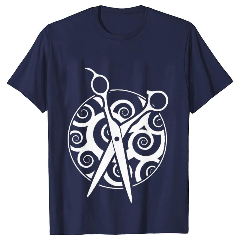 Tricou Barber Weapons Mwn Mânecă Scurtă Topuri Gât O Bătăile Inimii Frizerului Tricou Oversized Îmbrăcăminte Bărbați Topuri Foarfece