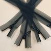 Teardrop Slider Mesh Tape Zipper Transparent Mesh Fishnet Zipper Close End Zipper  Fashion Design
